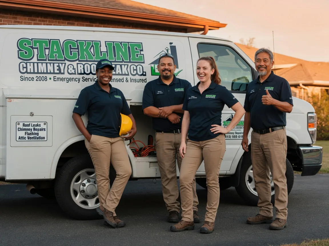 Chimney flashing repair company in New Bedford, MA